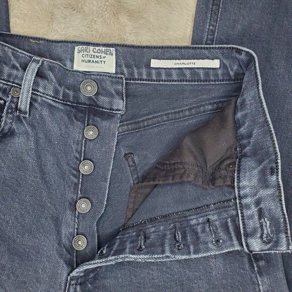 Citizens of Humanity Black Charlotte Jeans 23 / 00 - Picture 4 of 11